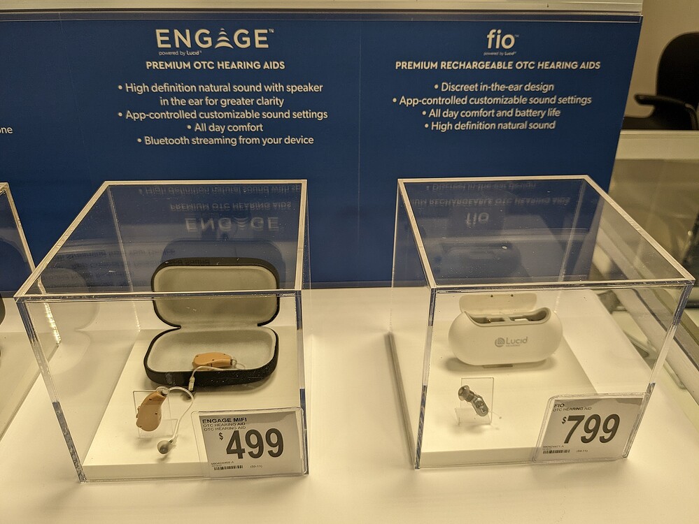 New OTC hearing aids offered at Sam's Club Hearing Aids Hearing Aid