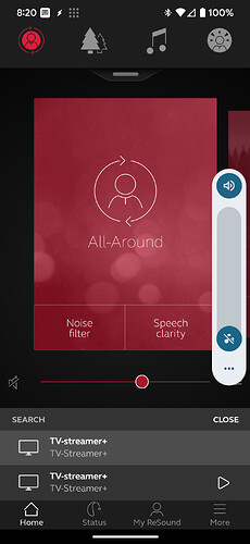 Screenshot_Phonak app