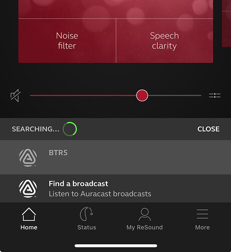 Resound Auracast Fail BTR5