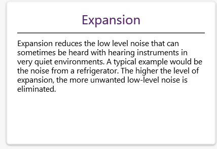 Expansion